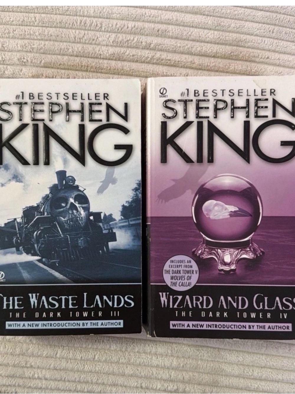Stephen King Lot of 2 Books The Dark Tower Book Set 3 & 4